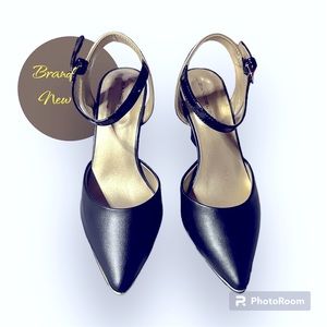 Bandolino leather heels, size 5-1/2M